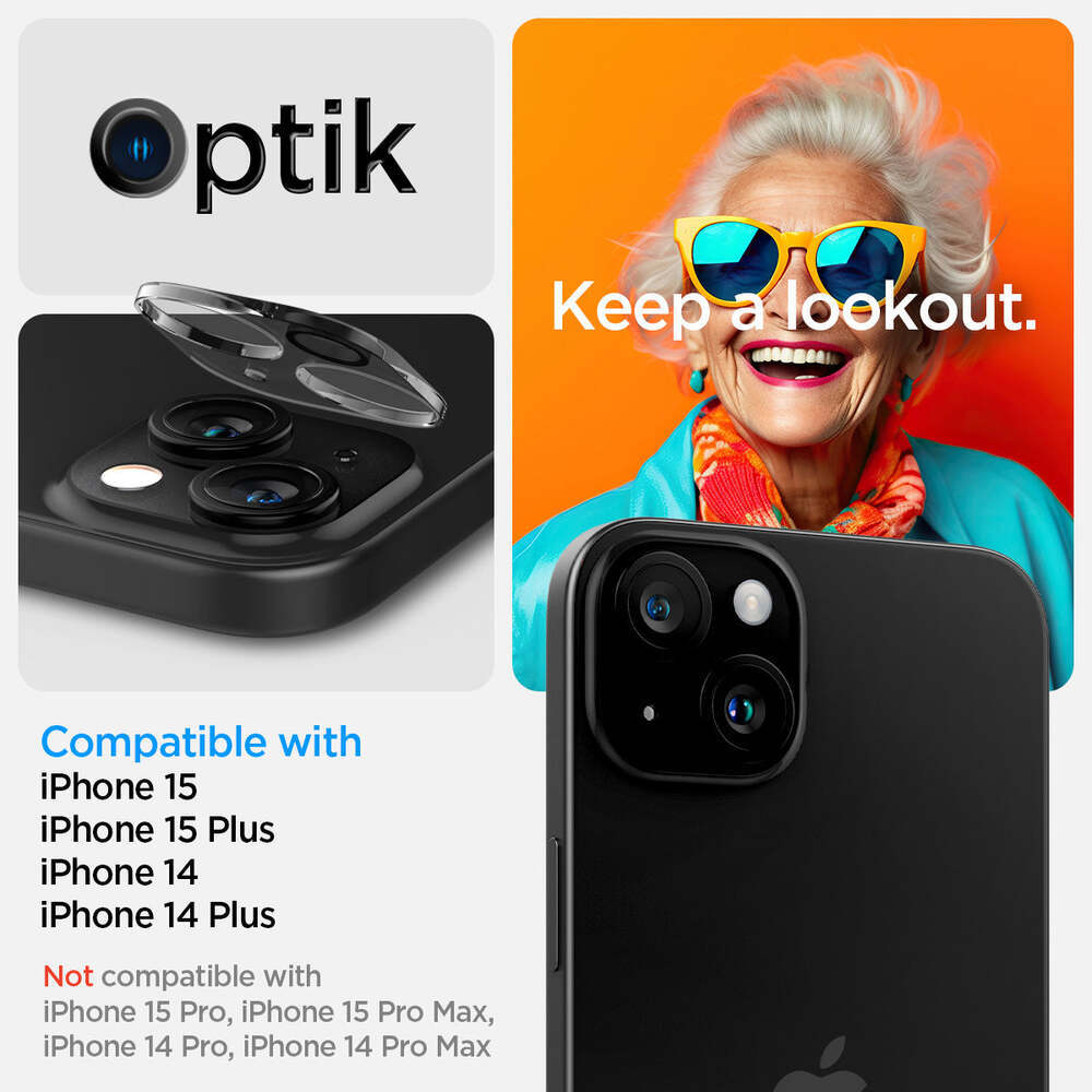 iPhone 15 Series Optik Lens Protector -  Official Site – Spigen  Inc