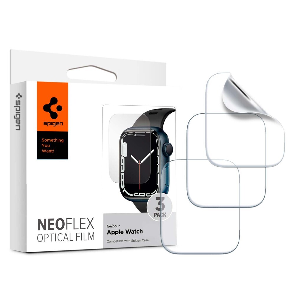 SPIGEN Neo Flex Film (45/44mm) 3PCS Screen Protector for Apple