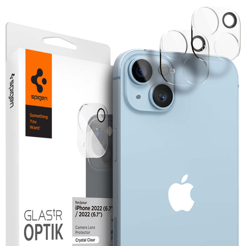 iPhone 14 / 14 Plus Camera Lens Protector Optik GLAS.tR Slim 2PCS