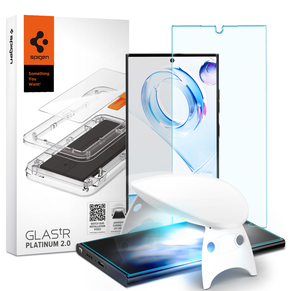 Galaxy S23 Ultra Glass Screen Protector Glas.tR Platinum Tray (2.0) 1PC