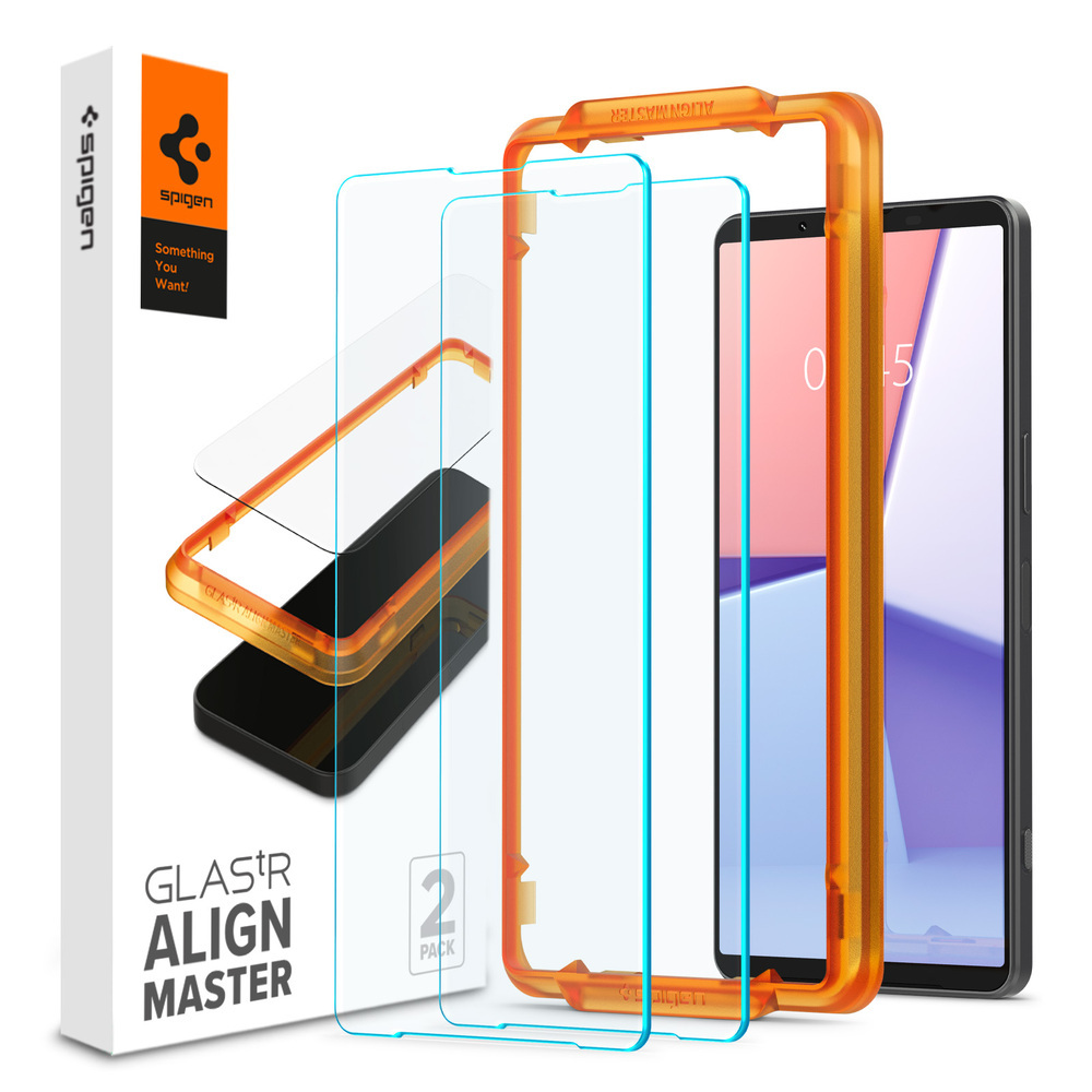 Xperia 1 VI Glass Screen Protector AlignMaster GLAS.tR Slim 2PCS