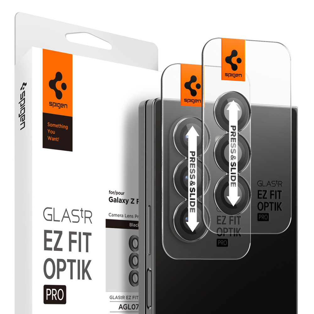 Galaxy Z Fold 6 Camera Lens Protector EZ Fit GLAS.tR Optik Pro 2PCS