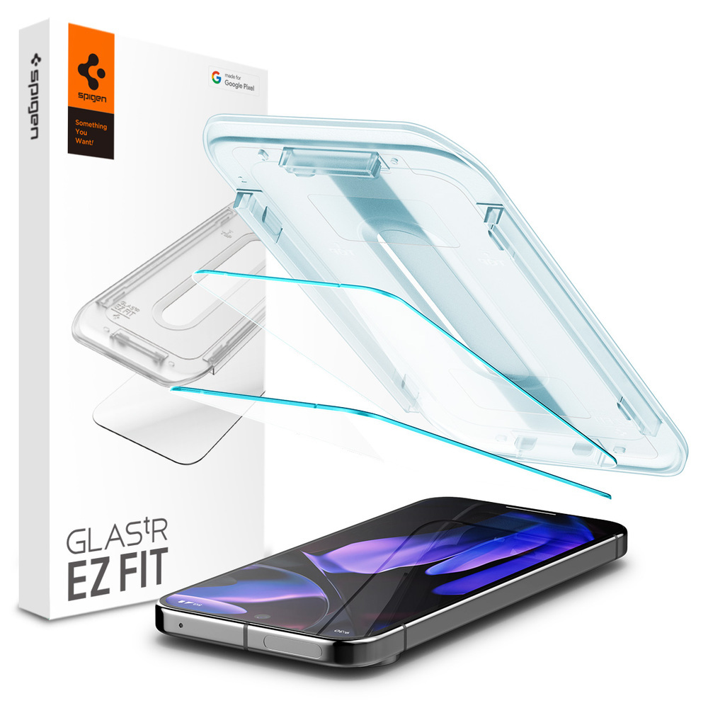 Google Pixel 9 / 9 Pro Glass Screen Protector EZ Fit GLAS.tR Slim 2PCS