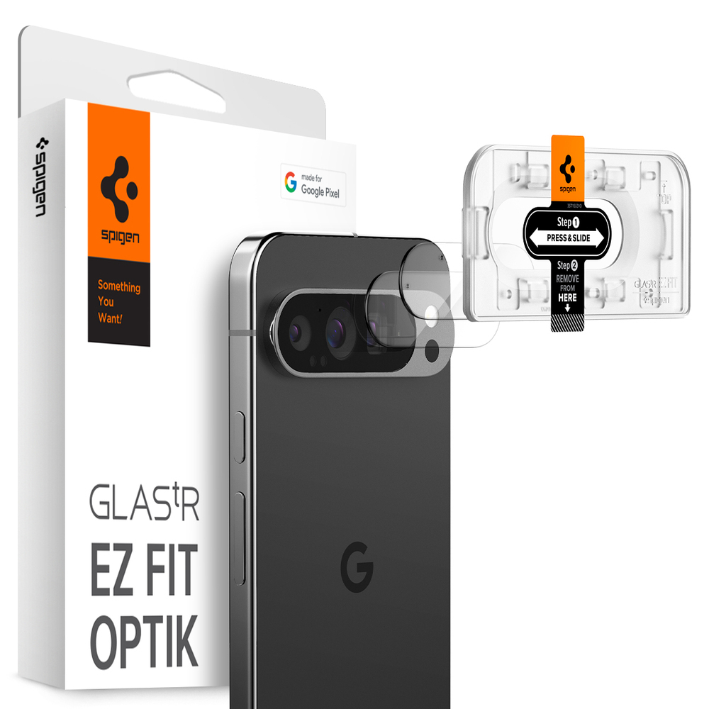 Google Pixel 9 Pro Camera Lens Protector EZ Fit GLAS.tR Optik 2PCS