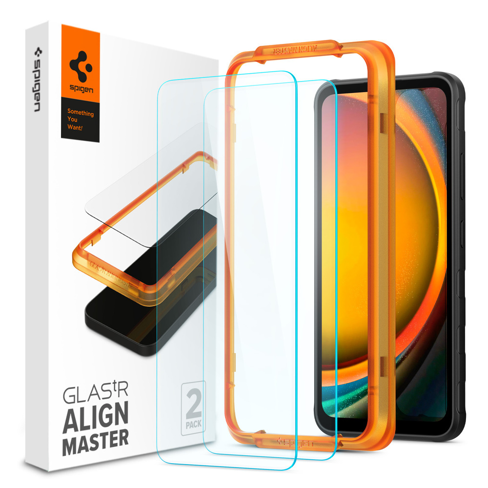 Galaxy XCover7 Glass Screen Protector AlignMaster GLAS.tR Slim 2PCS