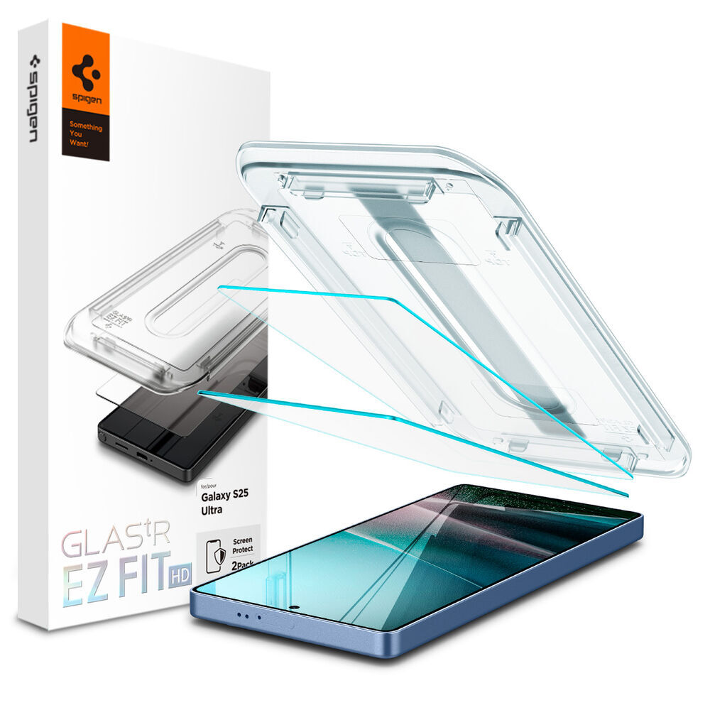 Galaxy S25 Ultra Glass Screen Protector EZ Fit GLAS.tR Slim HD 2PCS