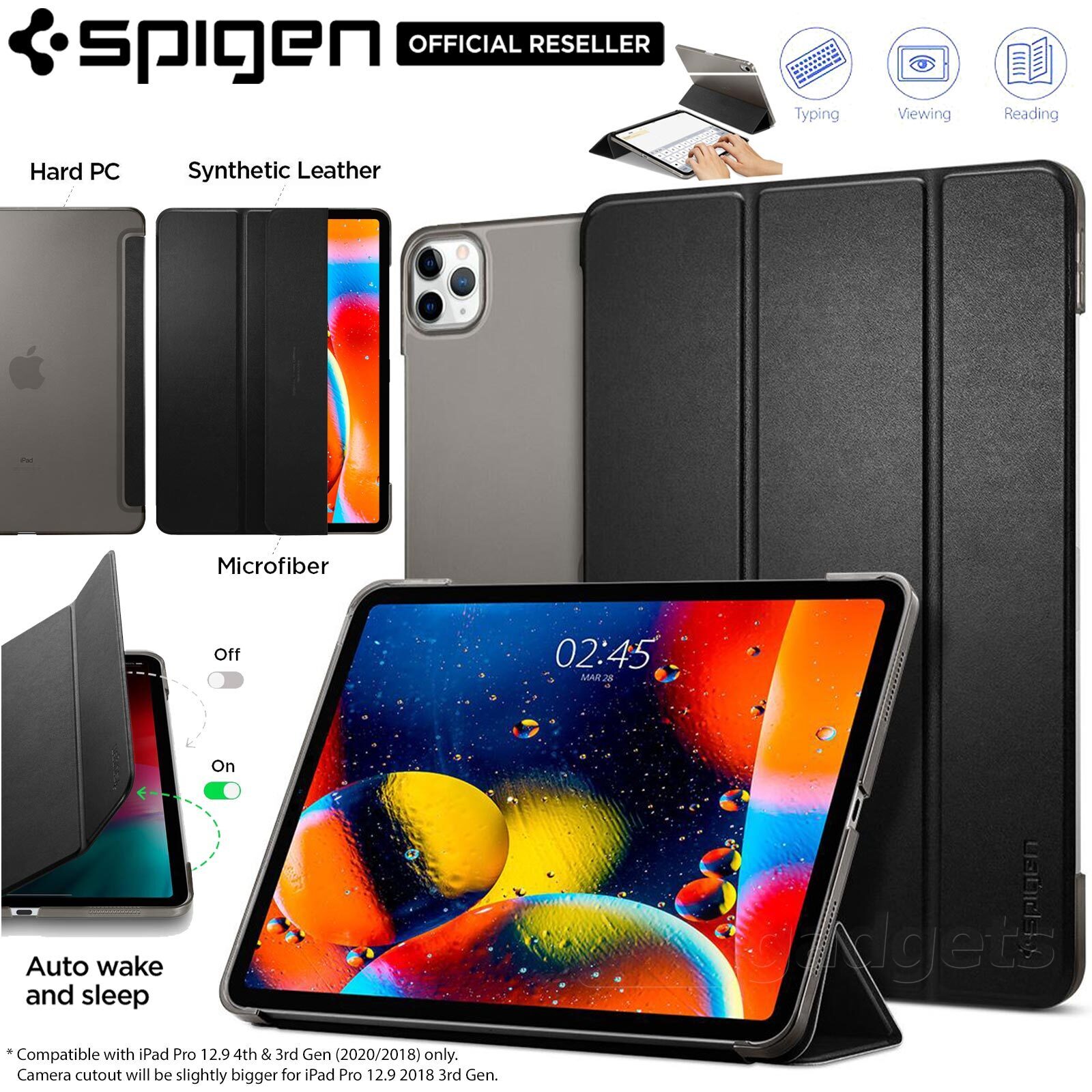 iPad Pro 12.9 2020 / 2018 Case Smart Fold