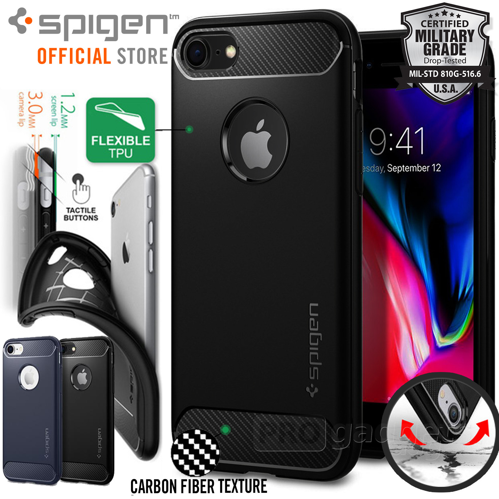 iPhone 7 Case Rugged Armor042CS20441