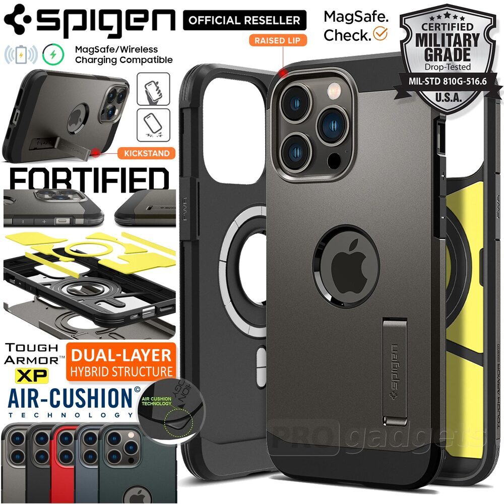 SPIGEN Tough Armor Mag (MagFit) MagSafe Compatible Case for iPhone 14 ...